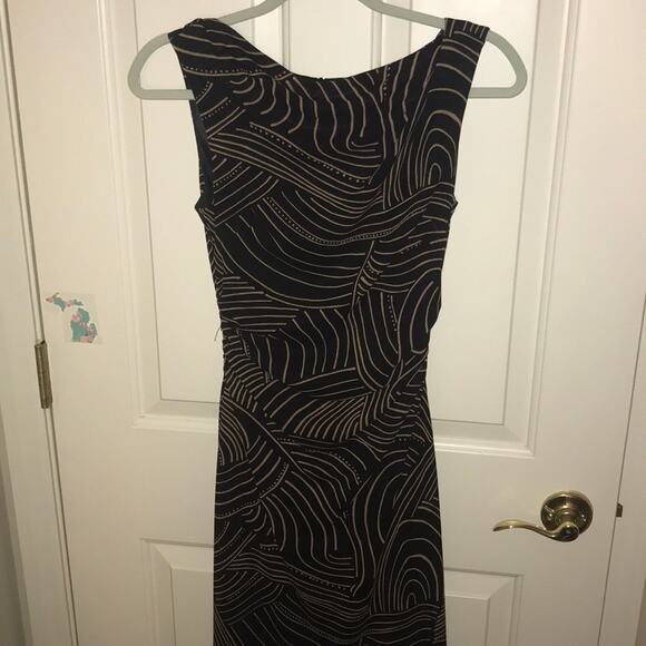 Vintage David Meister black lined dress size 2 - Picture 5 of 9